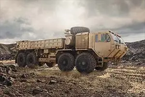 HEMTT Heavy Tactical Vehicle.