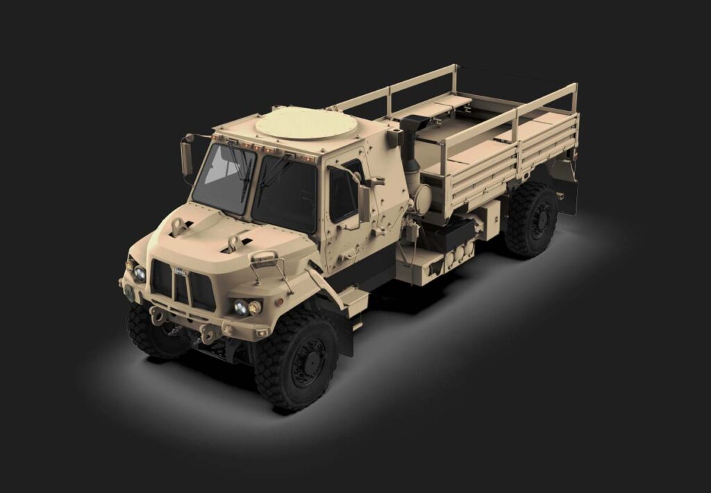 FMTV A2 4x4 Military Cargo Vehicle.