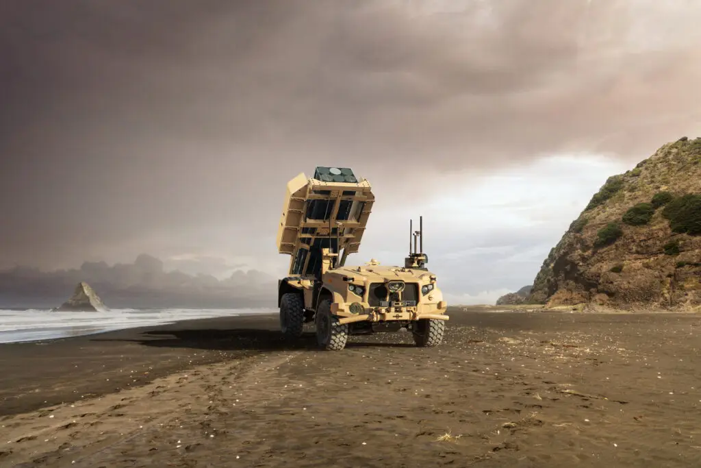 Image of the Autonomous Oshkosh Defense ROGUE-FIREs